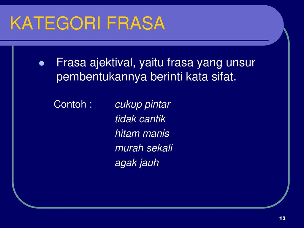 Detail Contoh Contoh Frasa Nomer 17