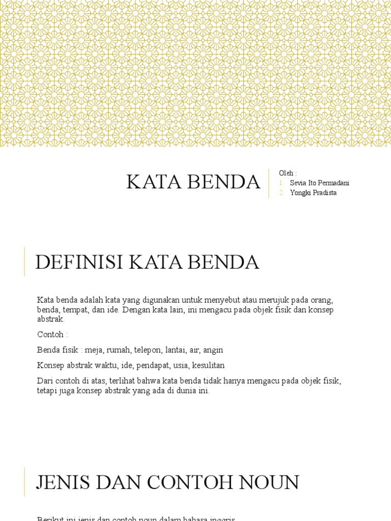 Detail Contoh Contoh Kata Benda Nomer 50