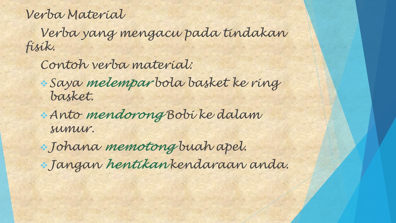 Detail Contoh Contoh Kata Verba Nomer 55