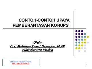 Detail Contoh Contoh Korupsi Nomer 36