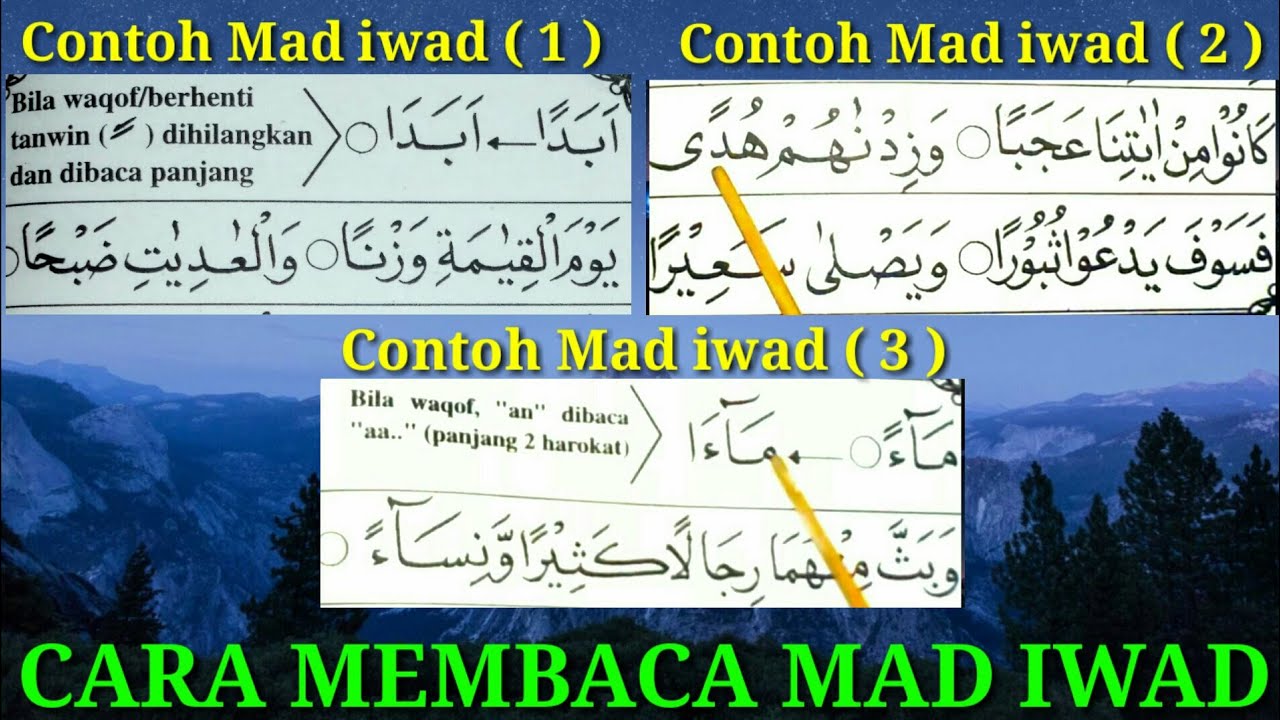 Detail Contoh Contoh Mad Iwad Nomer 6