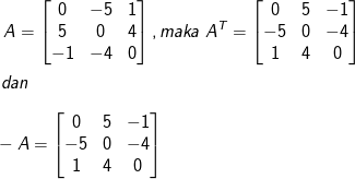 Detail Contoh Contoh Matriks Nomer 16