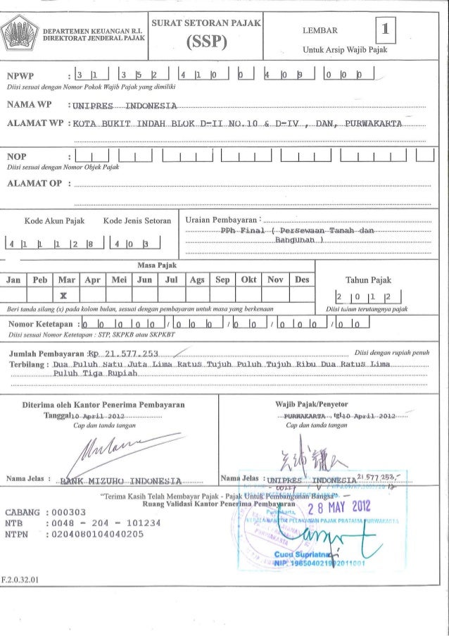 Detail Contoh Contoh Pajak Nomer 28