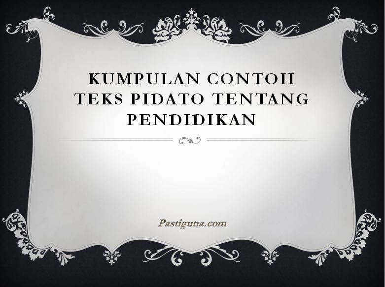 Detail Contoh Contoh Pidato Singkat Nomer 55