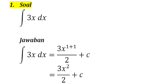 Detail Contoh Contoh Soal Integral Nomer 11