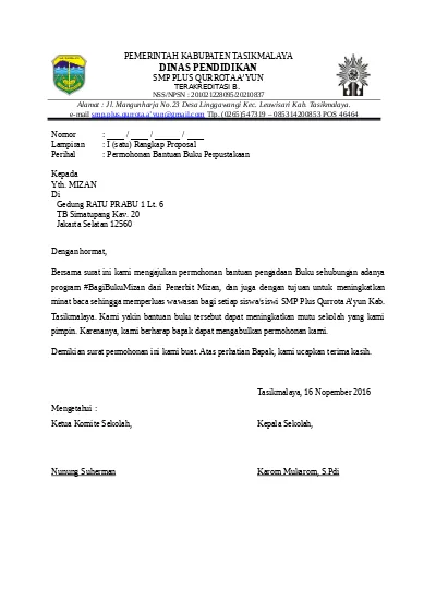 Detail Contoh Contoh Surat Nomer 56
