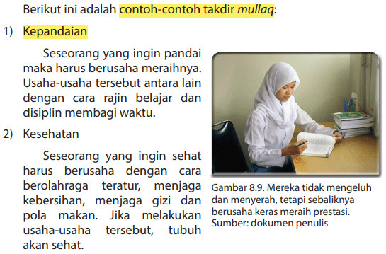 Detail Contoh Contoh Takdir Muallaq Nomer 6