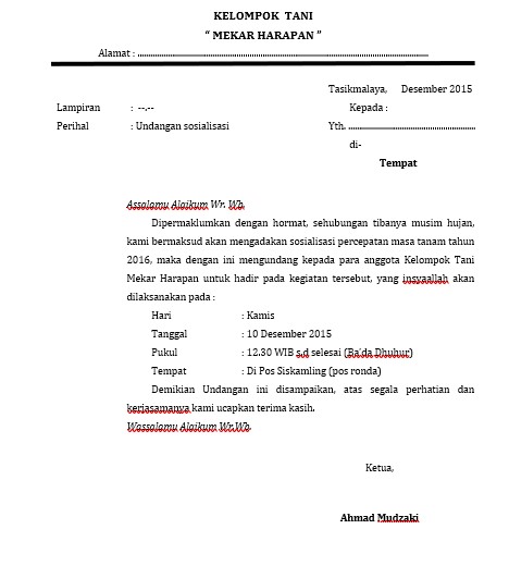 Detail Contoh Contoh Undangan Resmi Koleksi Nomer 50