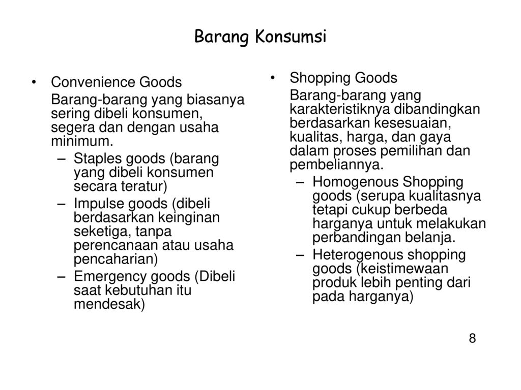 Detail Contoh Convenience Goods Nomer 11