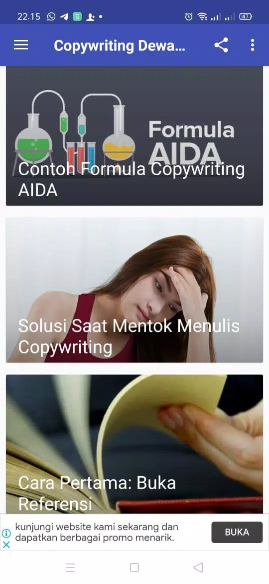 Detail Contoh Copywriting Dewa Eka Nomer 32