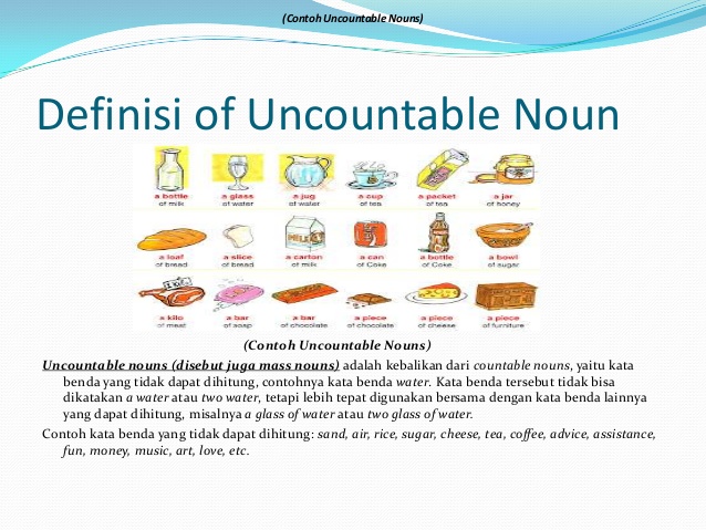 Detail Contoh Countable And Uncountable Noun Nomer 9