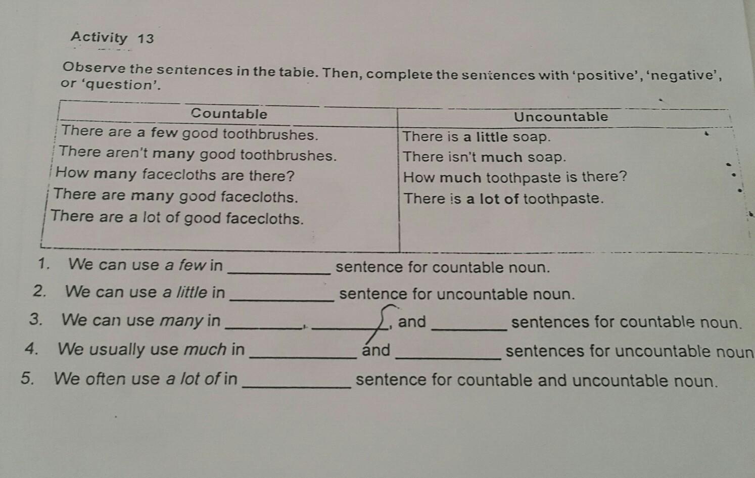Detail Contoh Countable And Uncountable Noun Nomer 53