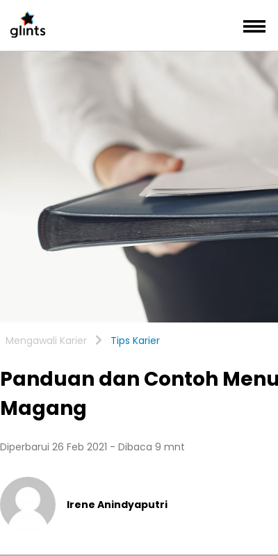 Detail Contoh Cover Letter Glints Nomer 18