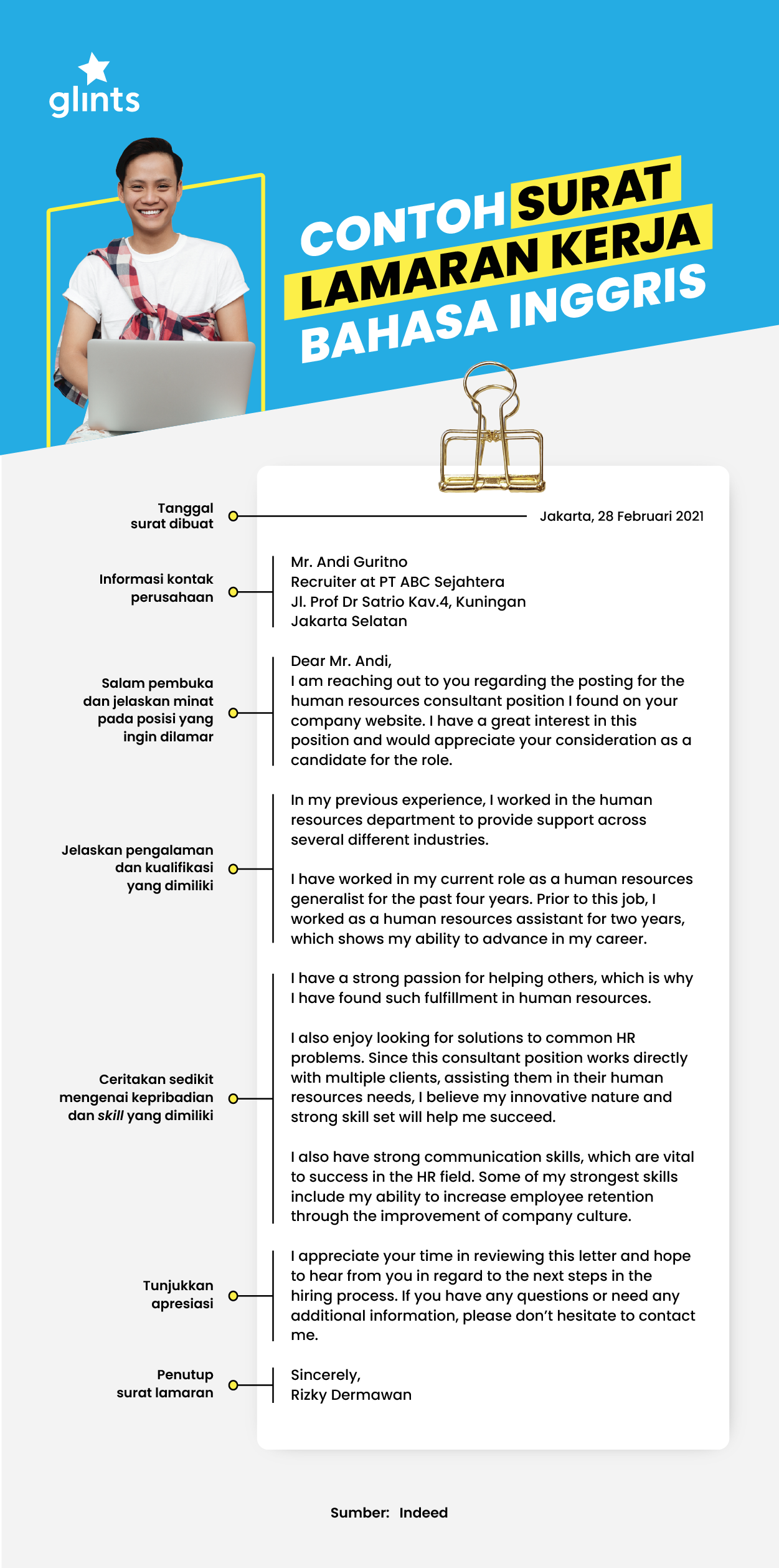 Detail Contoh Cover Letter Glints Nomer 6