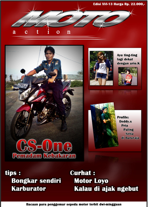 Detail Contoh Cover Majalah Dengan Photoshop Nomer 29