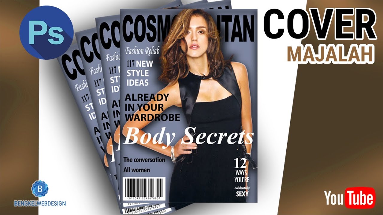 Detail Contoh Cover Majalah Dengan Photoshop Nomer 6