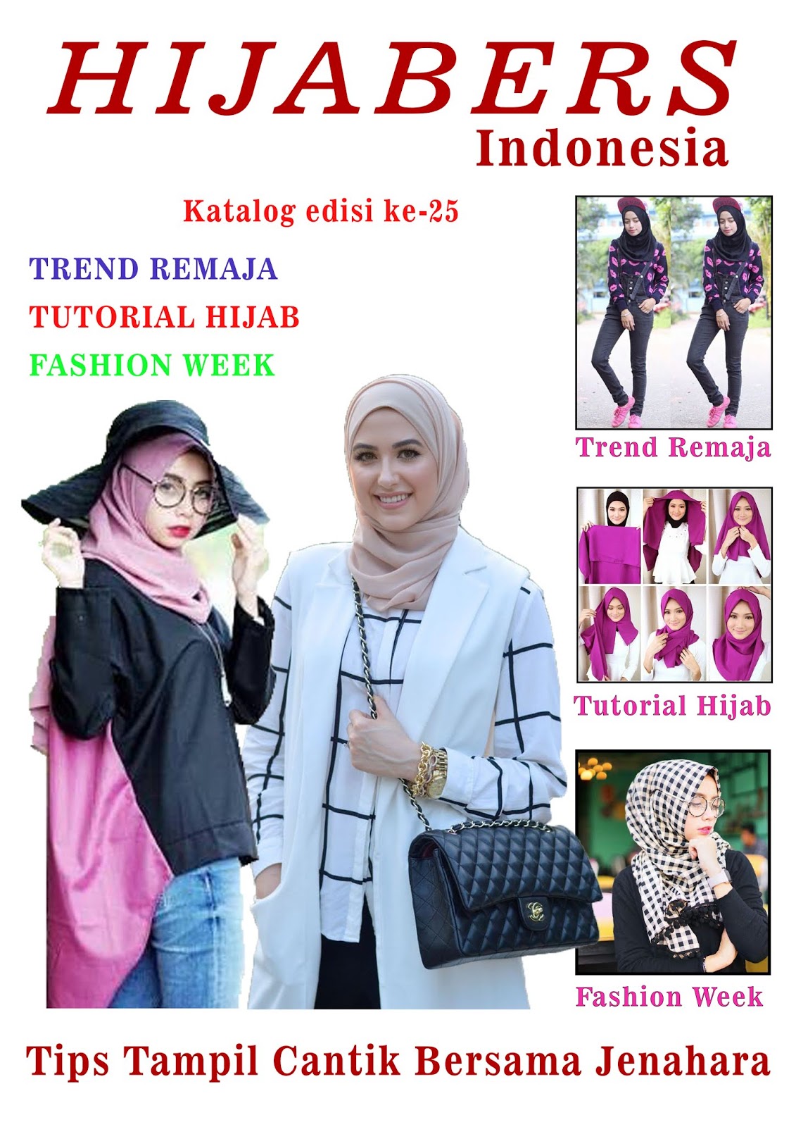 Detail Contoh Cover Majalah Hijab Nomer 40