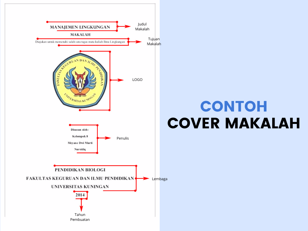 Detail Contoh Cover Makalah Yang Benar Nomer 18