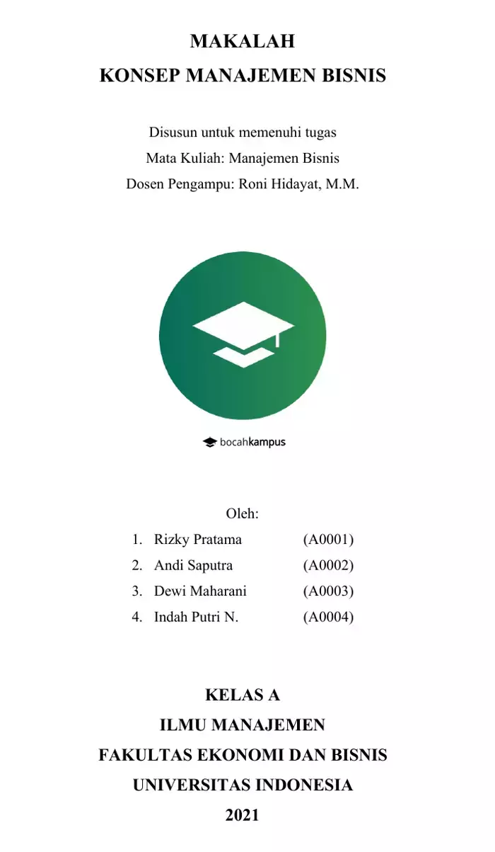 Detail Contoh Cover Paper Nomer 30