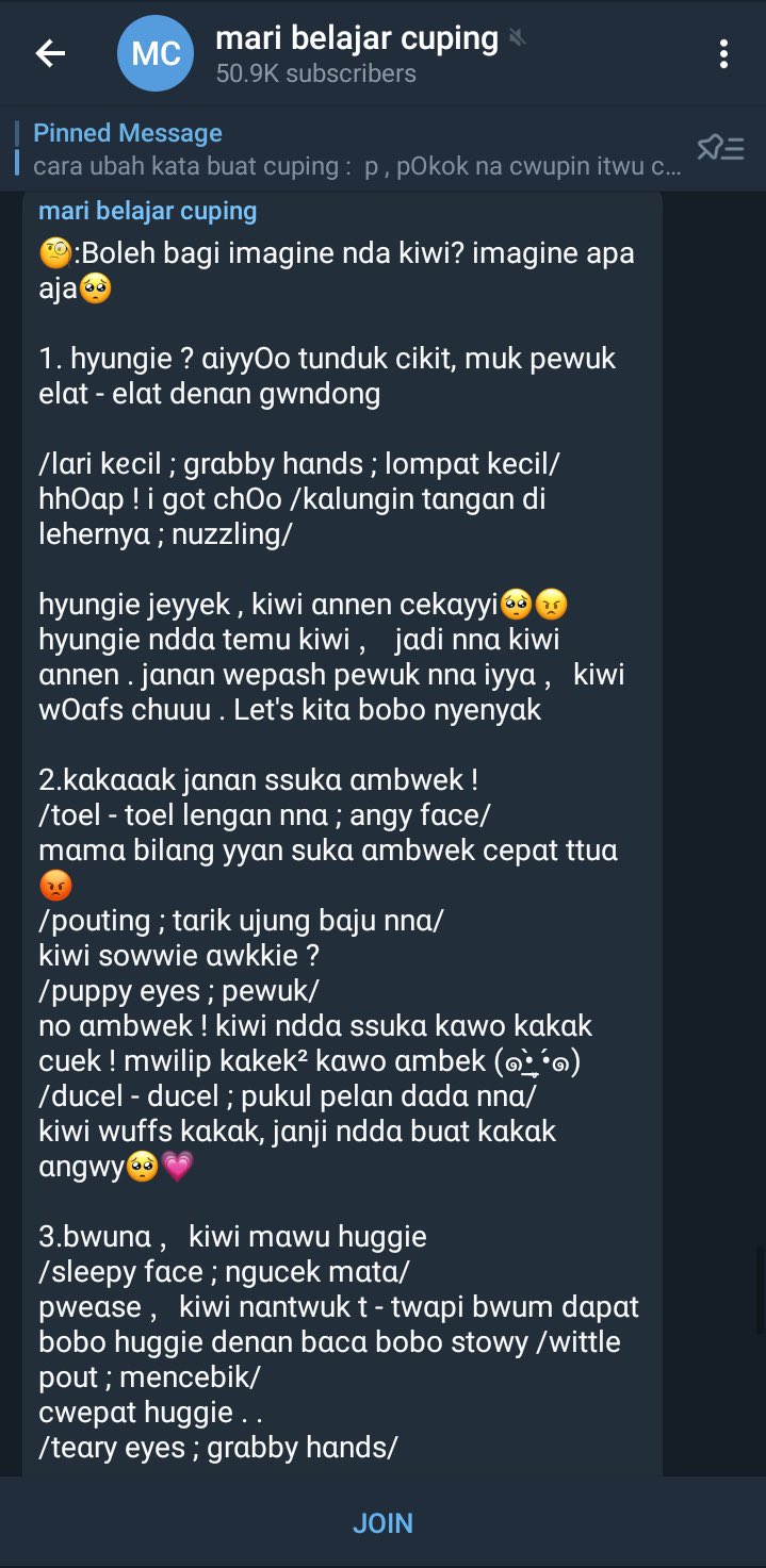 Detail Contoh Cute Typing Rp Nomer 5