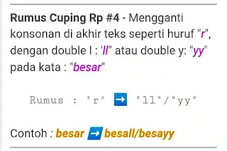 Detail Contoh Cute Typing Rp Nomer 47