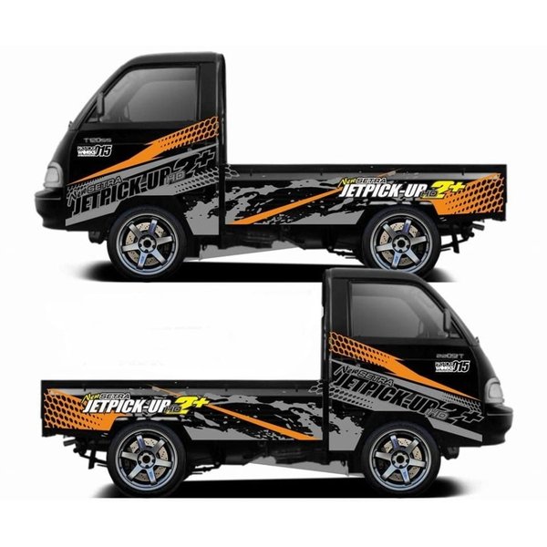 Contoh Cutting Sticker Mobil Pick Up - KibrisPDR