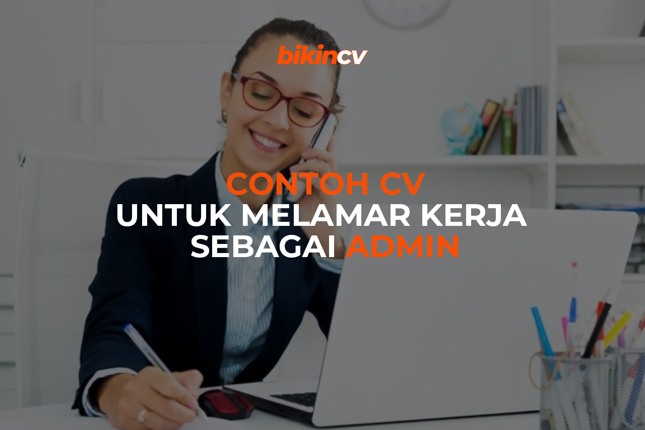 Detail Contoh Cv Admin Nomer 46