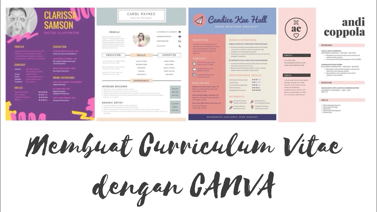 Detail Contoh Cv Canva Nomer 34