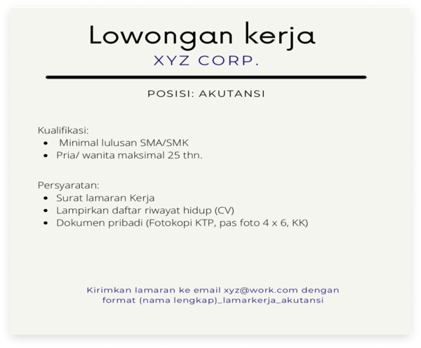 Detail Contoh Cv Data Diri Nomer 52