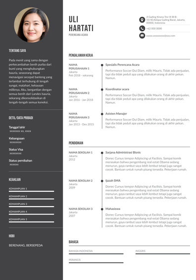 Detail Contoh Cv It Nomer 5