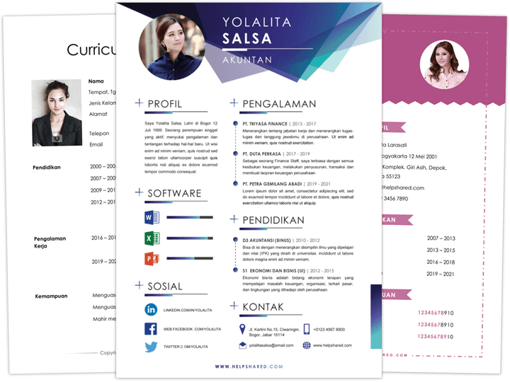 Detail Contoh Cv It Nomer 41