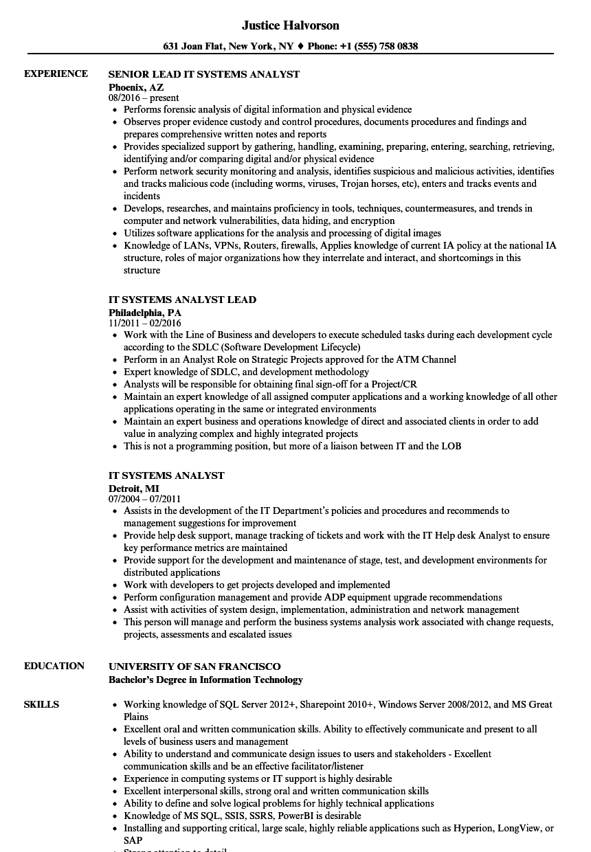 Detail Contoh Cv It Support Nomer 27
