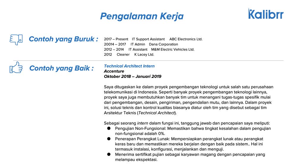 Detail Contoh Cv It Support Nomer 41