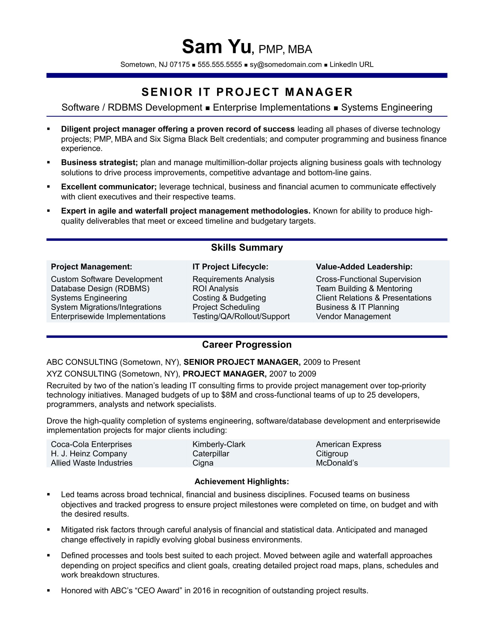 Detail Contoh Cv It Support Nomer 52