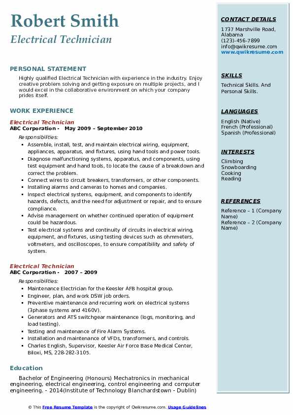 Detail Contoh Cv It Support Nomer 57