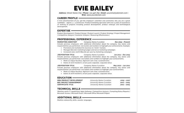 Detail Contoh Cv Part Time Mahasiswa Nomer 19