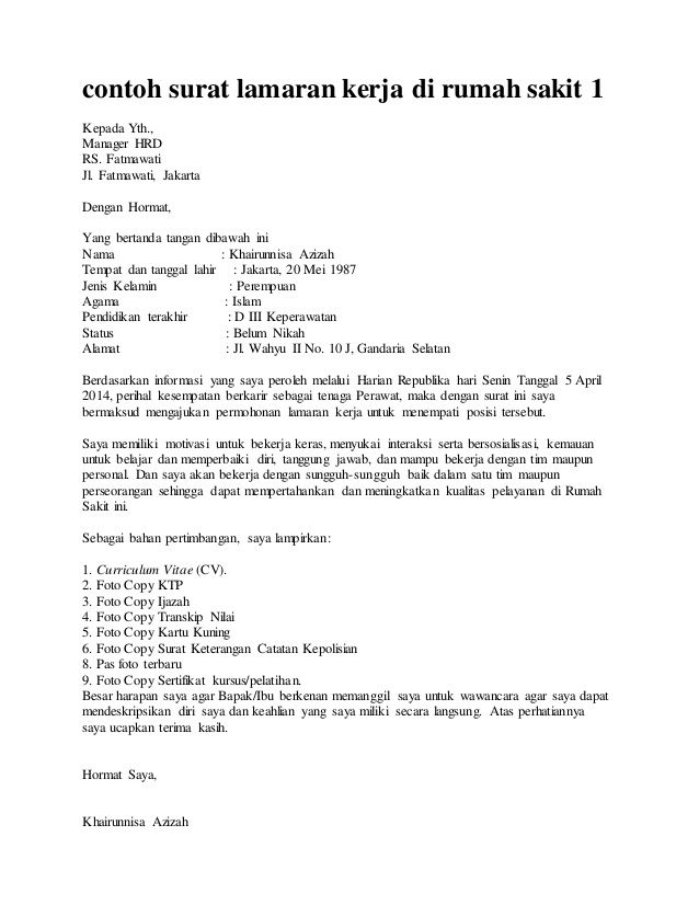 Detail Contoh Cv Part Time Mahasiswa Nomer 38