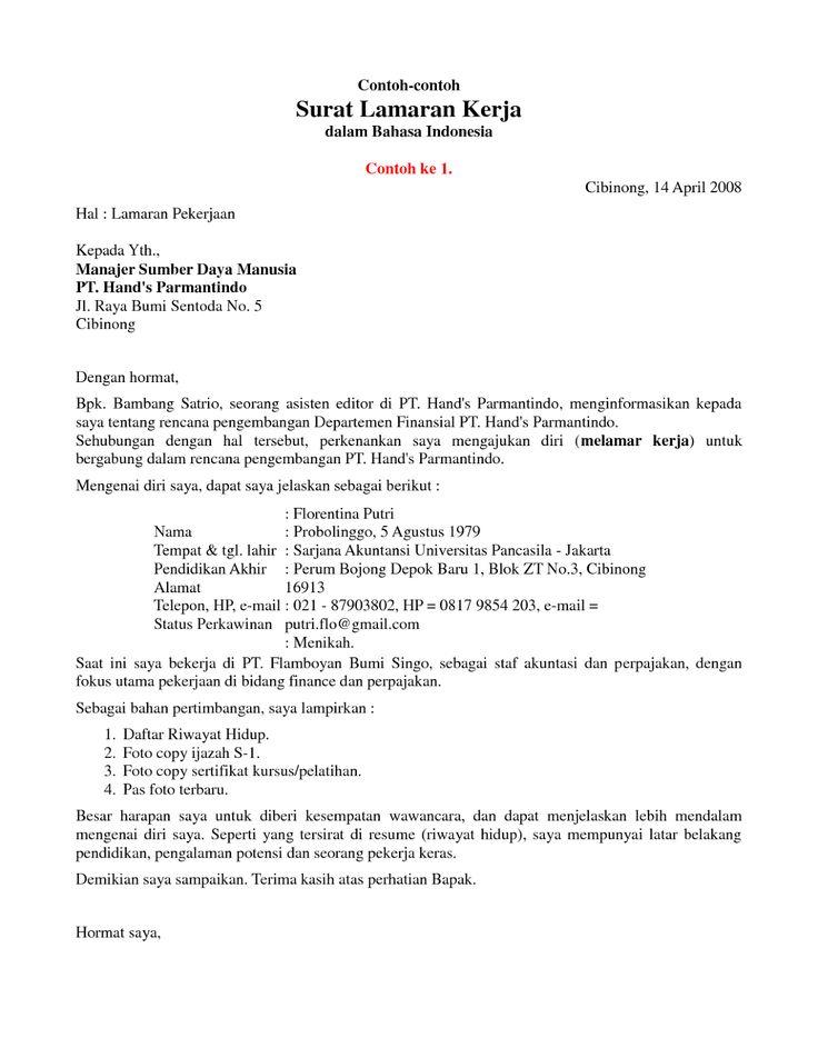 Detail Contoh Cv Part Time Mahasiswa Nomer 51