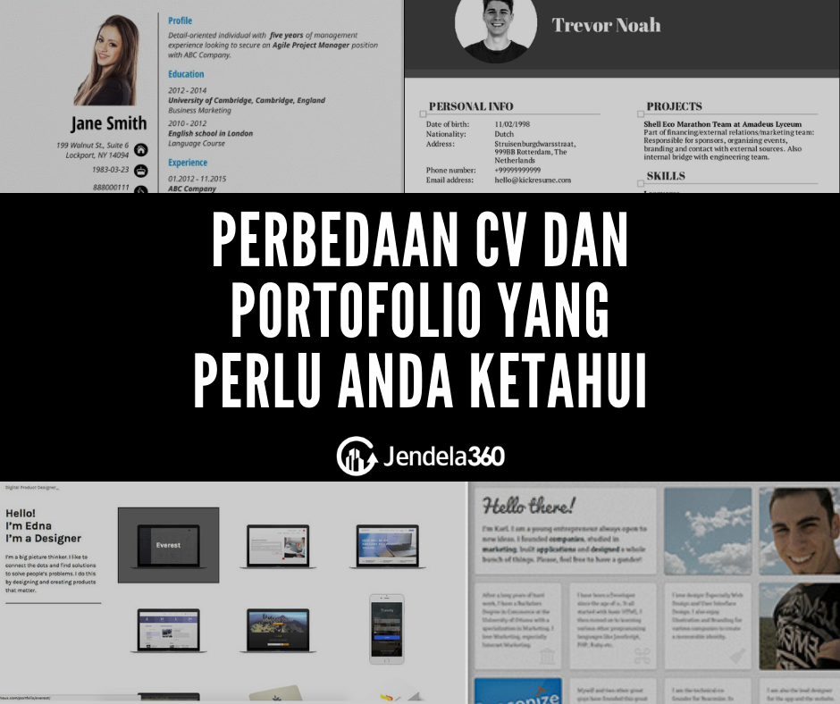 Detail Contoh Cv Portofolio Nomer 15