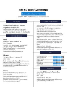 Detail Contoh Cv Portofolio Nomer 52