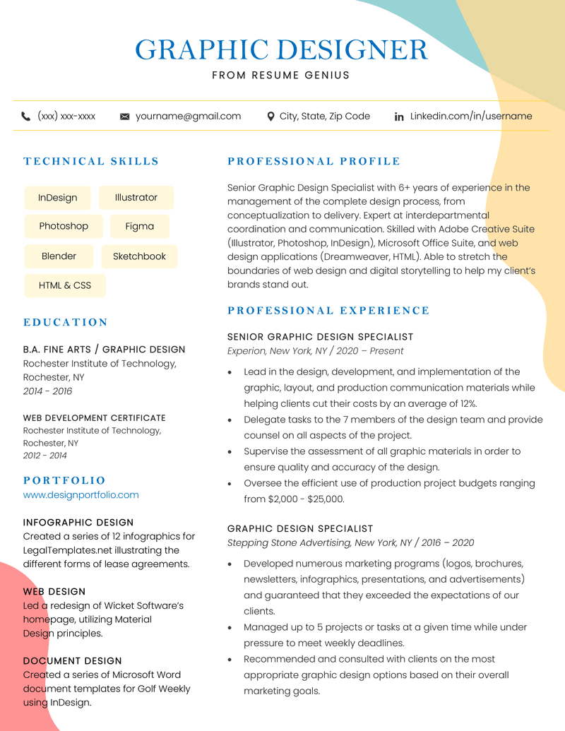 Detail Contoh Cv Simple Nomer 18