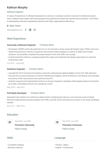 Detail Contoh Cv Simple Nomer 21