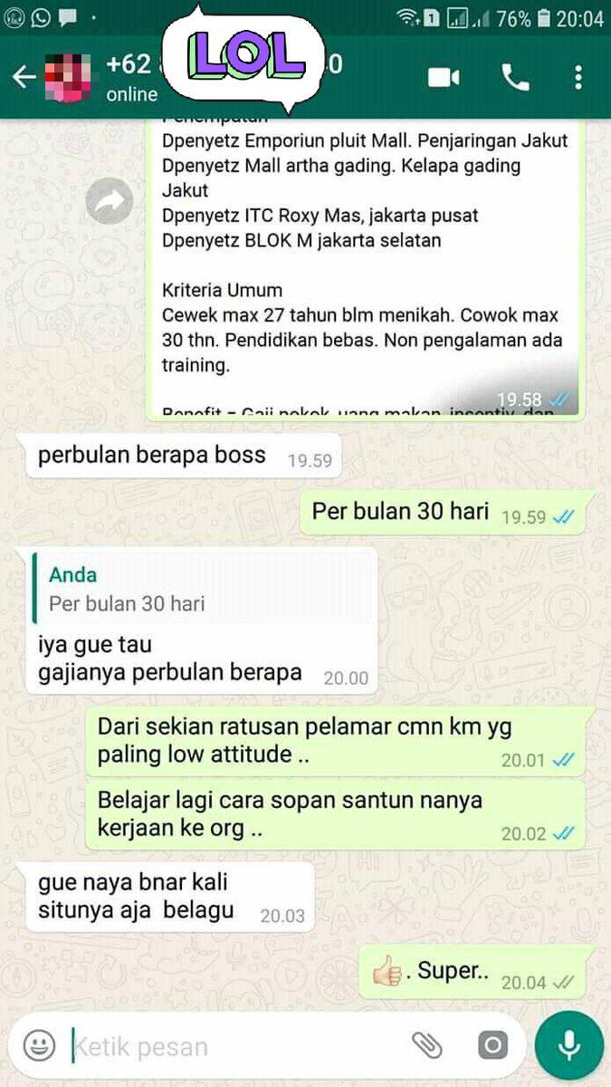 Detail Contoh Cv Via Wa Nomer 5