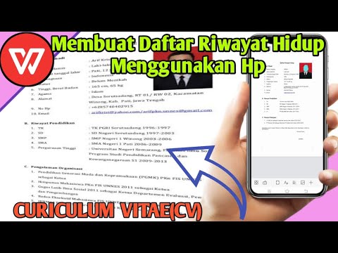 Detail Contoh Cv Wps Office Nomer 12