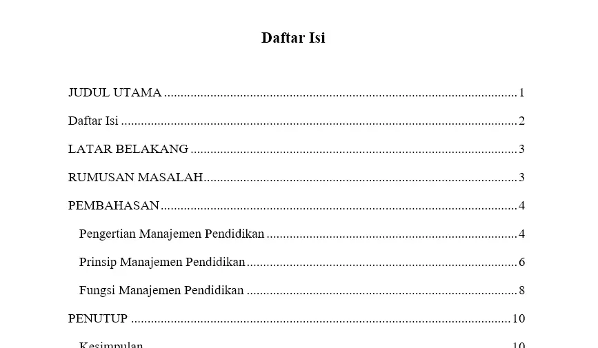 Detail Contoh Daftar Gambar Nomer 4