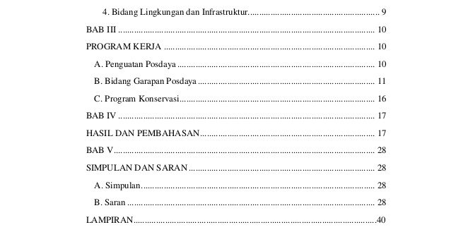 Detail Contoh Daftar Gambar Laporan Nomer 10