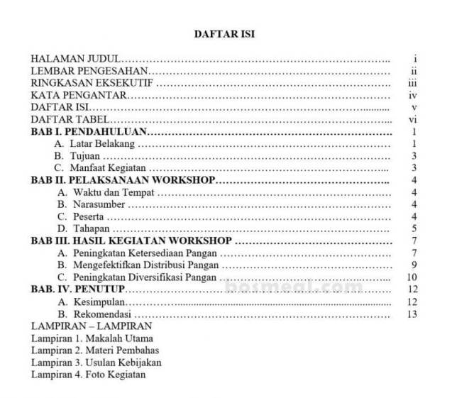 Detail Contoh Daftar Gambar Laporan Nomer 27