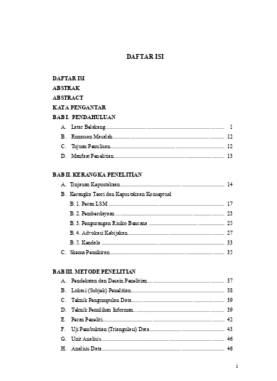 Detail Contoh Daftar Isi Nomer 54