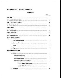 Detail Contoh Daftar Isi Makalah Nomer 30