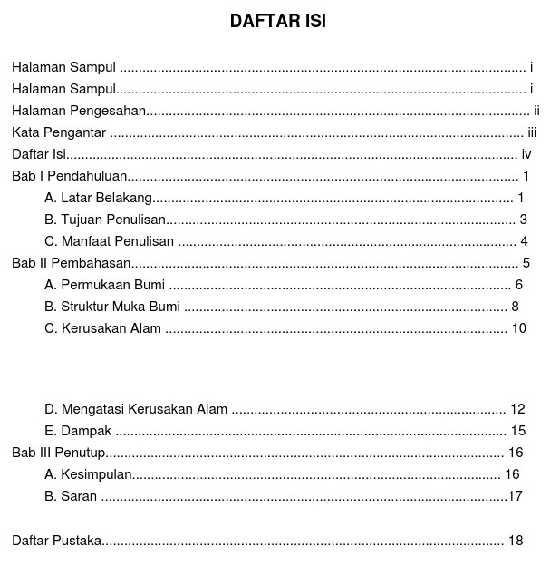 Detail Contoh Daftar Isi Skripsi Nomer 38